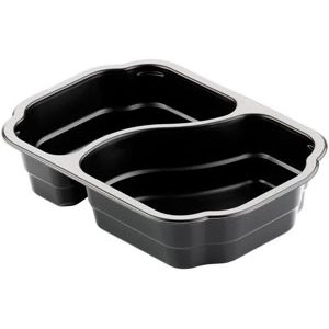 Forme, Take-Away 215 x 148 x 47 mm Sort 2-Rum