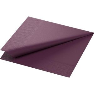 Tissue serviet 33 x 33 cm Plum 2-lags