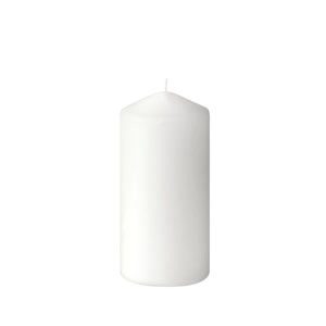 Bloklys mat 150 x Ø 70 mm 50 t Hvid