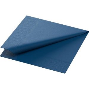 NAPKINS 2-PLY 24X24CM DARKBLUE 300x8/krt