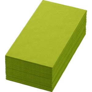 NAPKINS D-SOFT 40X40CM KIWI 1/8 FLD 60x12/krt