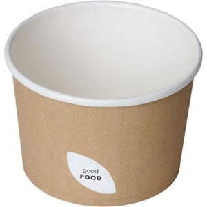 BOWL/SOUP CRD/PLA ECOECO 550ml - 500 stk/krt