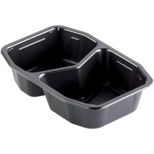 HMR form, 215x148x50 mm, sort, 2-Rum