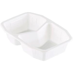 HMR form 215 x 148 x 50 mm Hvid 2-Rum