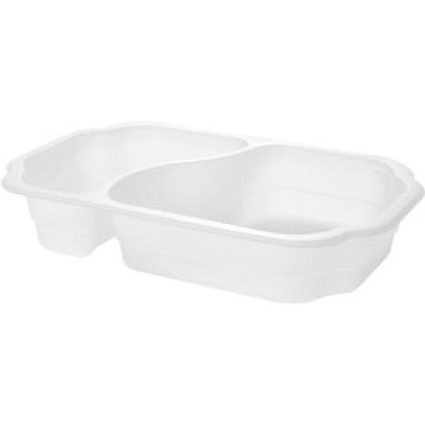 Forme, Take-Away 250 x 159 x 45 mm Hvid 2-Rum