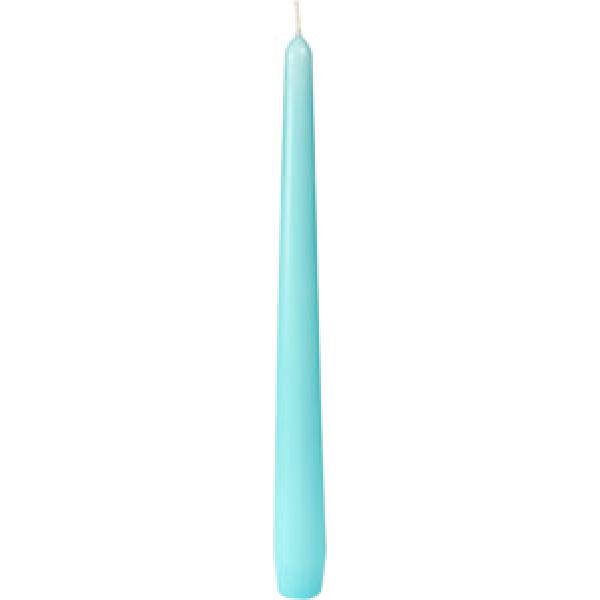 Antiklys, dyppede 250 x Ø 22 mm 7,5 t Mintblå
