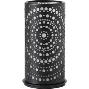 CANDLEHOLD METAL 140X75 BILLY BLACK - 4 stk/krt