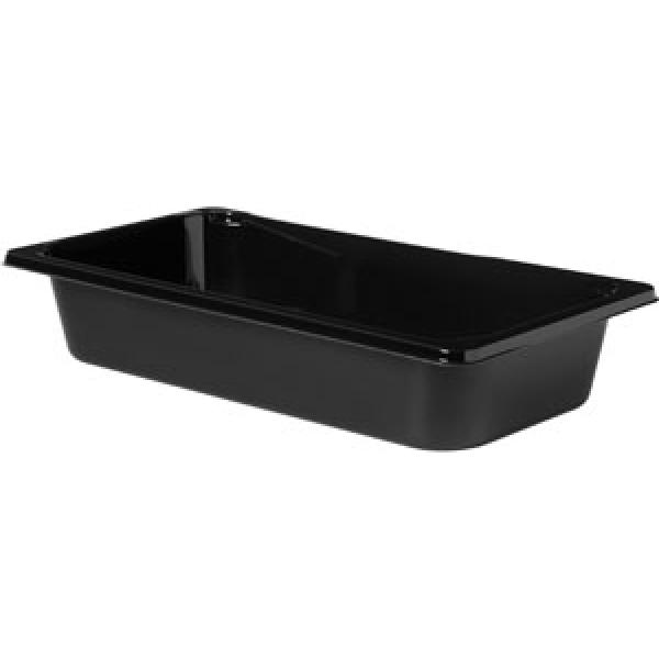TRAY 1/3GN CPET BK 1-COMP 326X176X60 174x1/krt