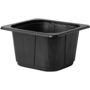 TRAY 1/6GN PP BK 1-COMP 176X162X100 300x1/krt