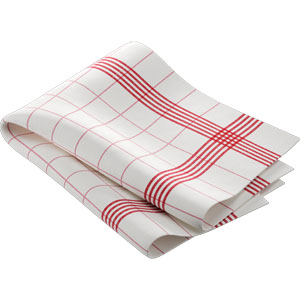 NAPKINS PREMIUM 38X54CM TOWEL NAPKIN RED 250x1/krt - Billede 2