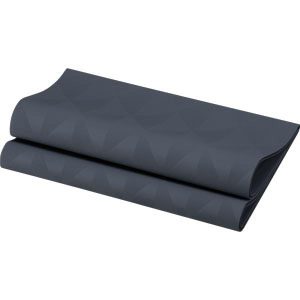 Napkins, dunisoft, 20x20 cm, black