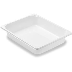 1/2 GN-forme 325 x 265 x 60 mm Hvid 1-Rum