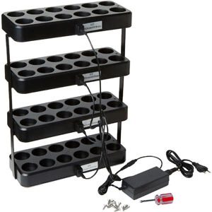 LED CHARGE STATION 430X305 BLACK 1x1/krt