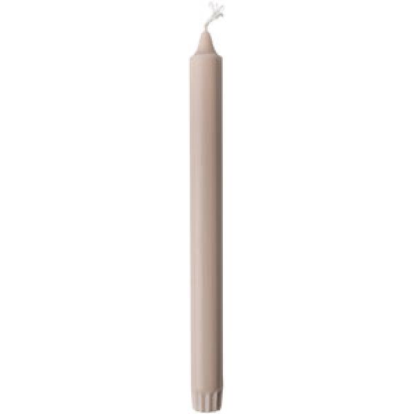 CANDLES CROWN T 25 CM GREIGE 4x12/krt