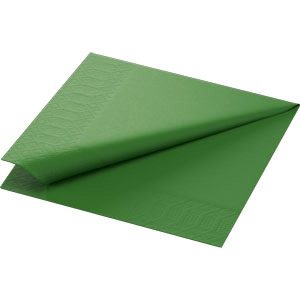 Tissue serviet 33 x 33 cm Leaf Green 3-lags