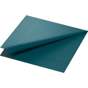 Tissue serviet 40 x 40 cm Ocean Teal 3-lags