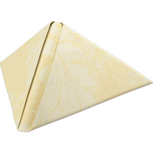 NAPKINS Dunilin 40X40CM ROYAL CREAM 45x12/krt - Billede 2