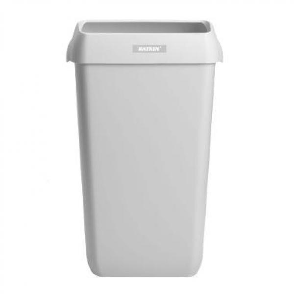 Affaldskurv, 25 L, Katrin, Hvid t/vægophæng - 1 stk