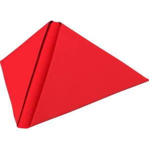 Dunilin® serviet 40x40cm Rød 12x45/krt