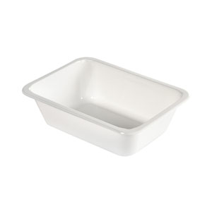 TRAY SMALL CPET WH 1-COMP 171X127X50 840x1/krt
