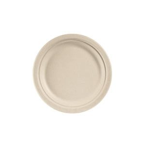 PLATES FIBRE* 22CM BROWN 50x9/krt