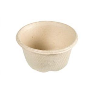 DRESSING CUP BAGASSE* BROWN 30 ML 50x80/krt