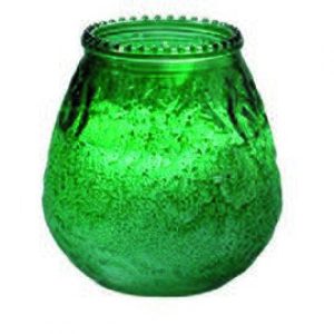 CANDLES GLASS 100X100 VENEZIA GREEN 6x2/krt