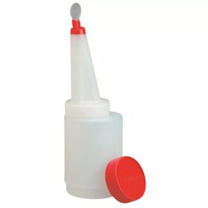 Barflaske u/hals 2 L plast