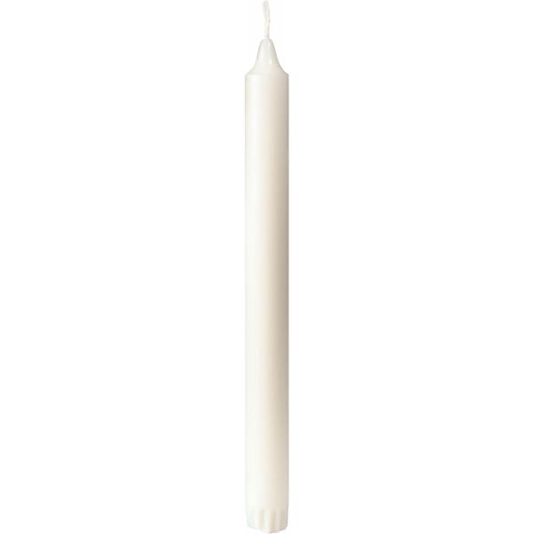 CANDLES CROWN S 250X22 STEARIN WHITE 30x4/krt