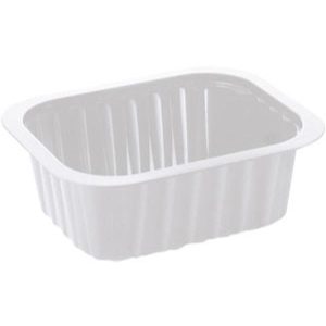 TRAY, SDISH, PP, WH, 1-COMP, 138X114X53
