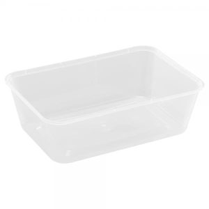 Microbakke Lux 750 ml, transparent - 250 sæt/krt