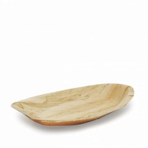 Palmeblad tallerken, 29x19 cm - 100 stk/krt