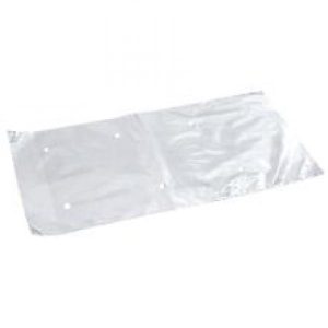 Wicketpose klar LDPE 240x350/45+45mm 45my 1000 stk/krt