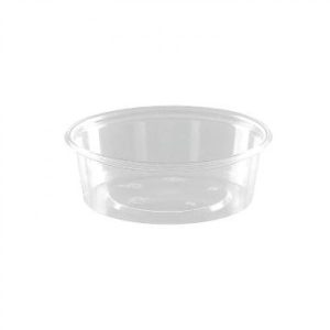 Bæger rund klar PP 50ml Ø72x24mm dressing 20x50 stk/krt