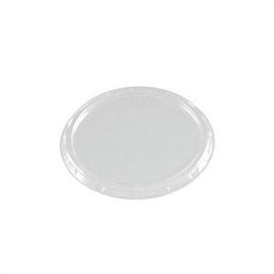 Låg rund klar PP Ø72mm t/50 - 80 og 100ml dressingbæger 20x50 stk/krt
