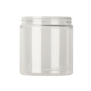 Bæger rund klar PET 250ml Ø72mm gevind 180 stk/krt