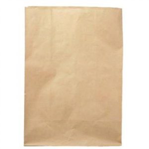 Klodsbundspose brun papir 250x150x430mm 16 ltr FSC 70g 200 stk/krt