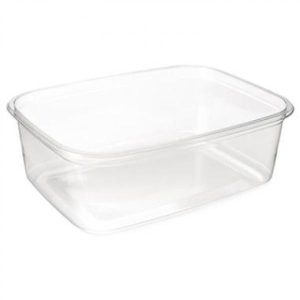 Bæger CaterSource rekt klar rPET 500ml 105x140x46mm 10x60 stk/krt