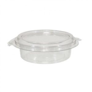 Låg Deli Pot rund klar med indsats til bæger - Ø110x35mm