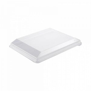 Låg rekt klar APET 320x250x36mm t/fad eller tapas 2x60 stk/krt