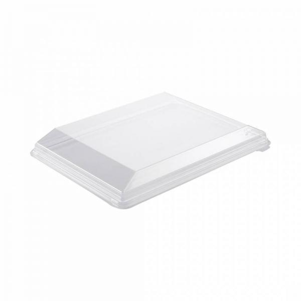 Låg rekt klar APET 320x250x36mm t/fad eller tapas 2x60 stk/krt