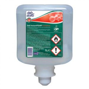 Hånddesinfektion DEB InstantFOAM Complete 1l 6x1 l/krt