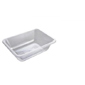 Bakke 1 rum 660 ml 171x127x50 mm CPET sort 744STK/krt