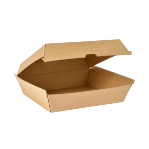 Burgerboks, 1300 ml, brun, 1-Rum
