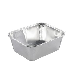 Alubakke, 250 ml, 108x83x42 mm - 1000 stk/krt