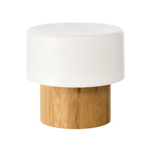 LED lampe Sister bambus 110 x Ø 110 mm Hvid