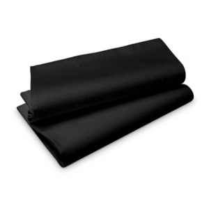 TABLECOVER EVOLIN 127X127 BLACK 50x1/krt