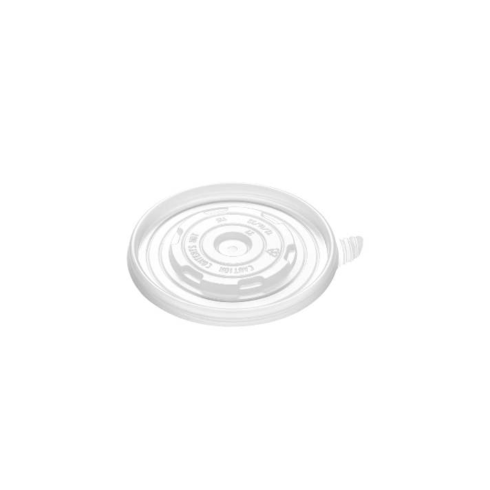 Låg i PP 26-32oz, 750-960ml Ø115mm Transparent 500stk/krt
