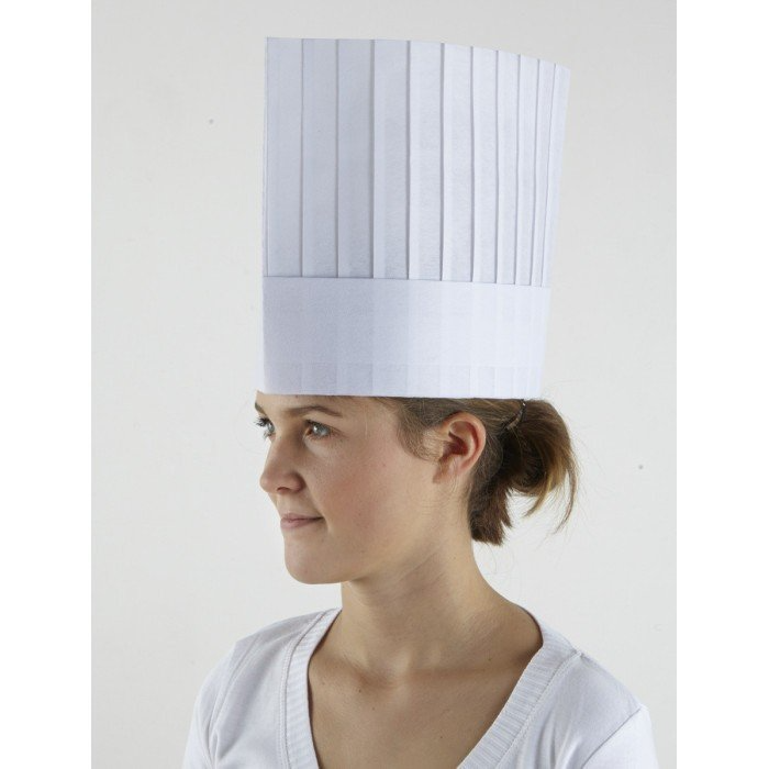 Kokkehue 30 cm papir - 10 stk/pk