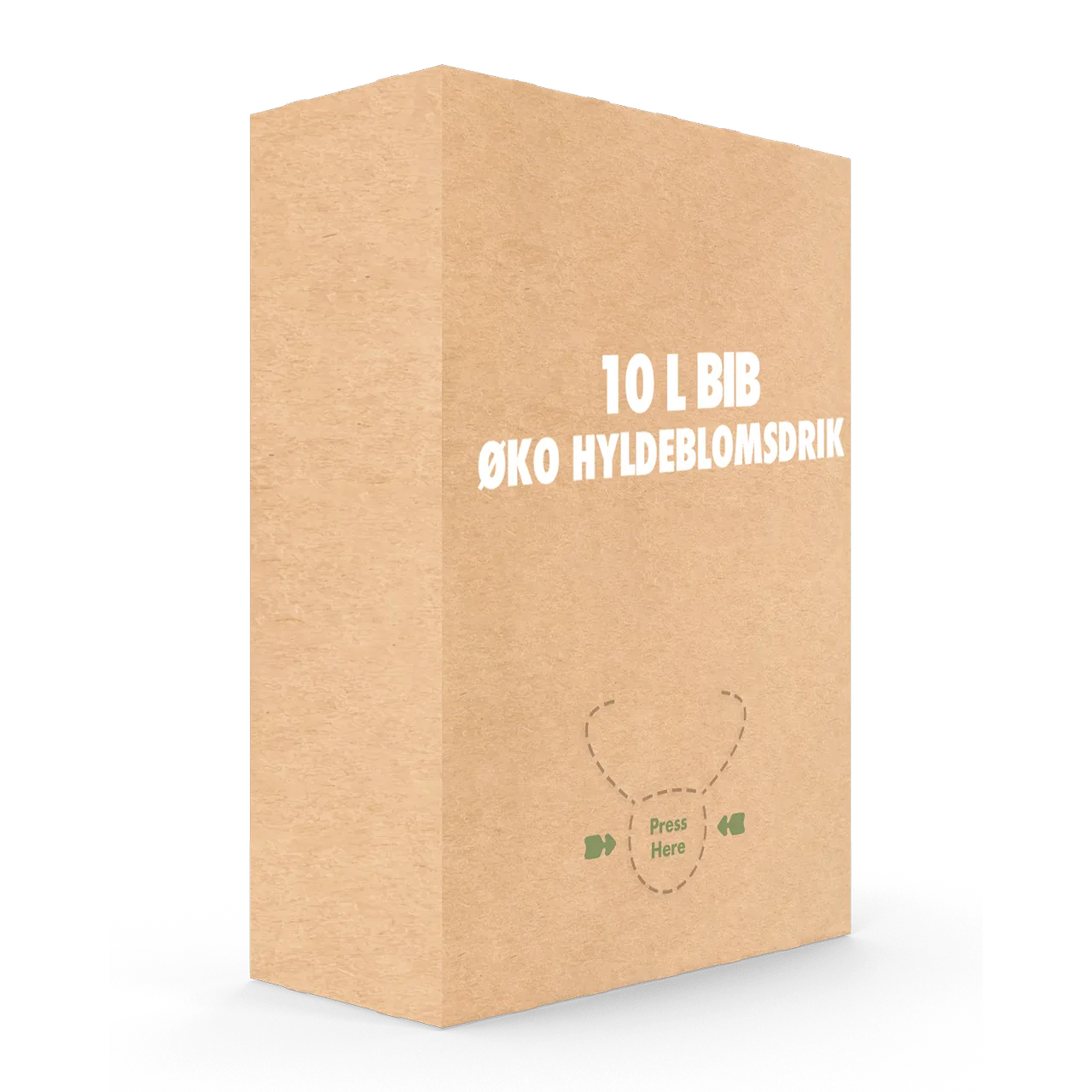 JuicOrganic Hyldeblomstdrik, RTD, bag in box, 10 L.